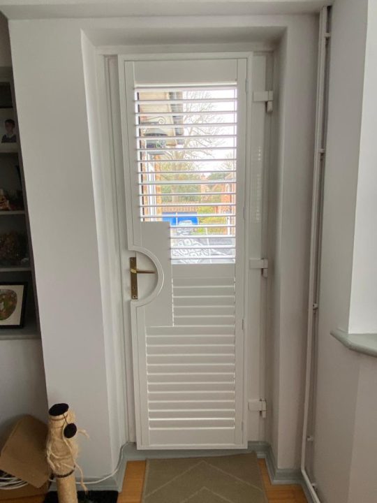 Handle Cut Shutters - Ambient Shutters